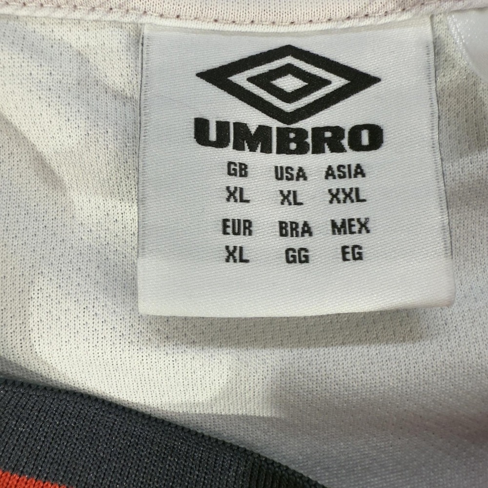 USA Jersey Mens XL White Soccer Umbro Geometric Pattern Short Sleeve Shirt - Picture 2 of 7